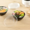 thumbnail image 4 of Tamper Tek Round Clear Plastic Lid - Fits 7 oz Salad Bowl - 200 count box, 4 of 11
