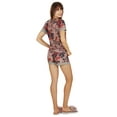 thumbnail image 3 of MeMoi Women's 2 Piece Floral Paradise T-Shirt and Shorts Pajama Set - Womens - Female, 3 of 8