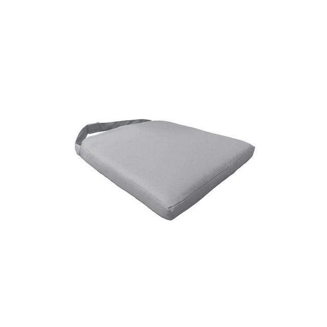 TK Coussin d'Extérieur Classique pour Chaise de Salle à Manger en Gris (Lot de 2)