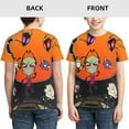 thumbnail image 3 of Invader Zim Youth Unisex T-Shirt Crewneck Short Sleeve Double-Sided Print Tee Shirts Top For Boys Girls Kid Teen X-Large, 3 of 6