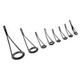 thumbnail image 3 of LOVIVER 8pcs 0.28cm - 1.1cm Fishing Rod Guides Tip Tops Repair Ceramic Eyes, 3 of 8