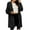 Black, variant on Kaemgyyd Womens Cardigan Sweaters Long Sleeve Knit Fall Coat Oversized Open Front Jackets Outerwear with Pockets