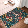 thumbnail image 4 of Uemuo Berries and Flowers Printed Door Mat Indoor Doormat 16"x24",Front Back Door Mats Non Slip Entrance Rugs,Inside Doormats for Entryway, 4 of 9