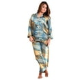 thumbnail image 2 of Up2date Fashion's Women's Print Pajamas in Various Colorful Patterns II, 2 of 3