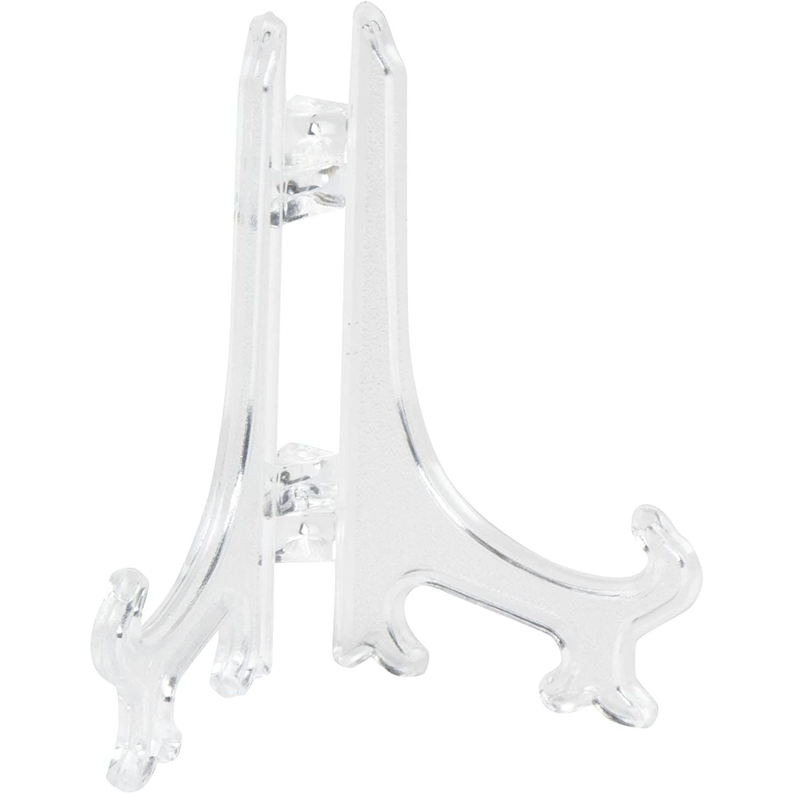Portable Display Stand Easels Plate Holders Picture Photo Art Plastic Home Decor 