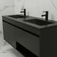 thumbnail image 3 of Gabinete De Baño Flotante con Doble Lavamanos y Monomando, Diseño Moderno., 3 of 5