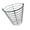 L, variant on High-Strength Golf Picker Basket Metal Wire Holder with Handle for Quick Training Collection On/Off Course