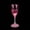 Pink, variant on Water Bottle,LED Luminous Cups Light Up Champagne Glasses Stemless Champagne Flutes Ambient Champagne Glasses Food Grade Creative Wine Glasses For Festivals Christmas (4.1 Oz Multi Color)