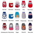 thumbnail image 2 of Warm Winter Knitting Cat Dog Sweater Pet Clothes Coat Jersey GRAY BUNNY L, 2 of 8