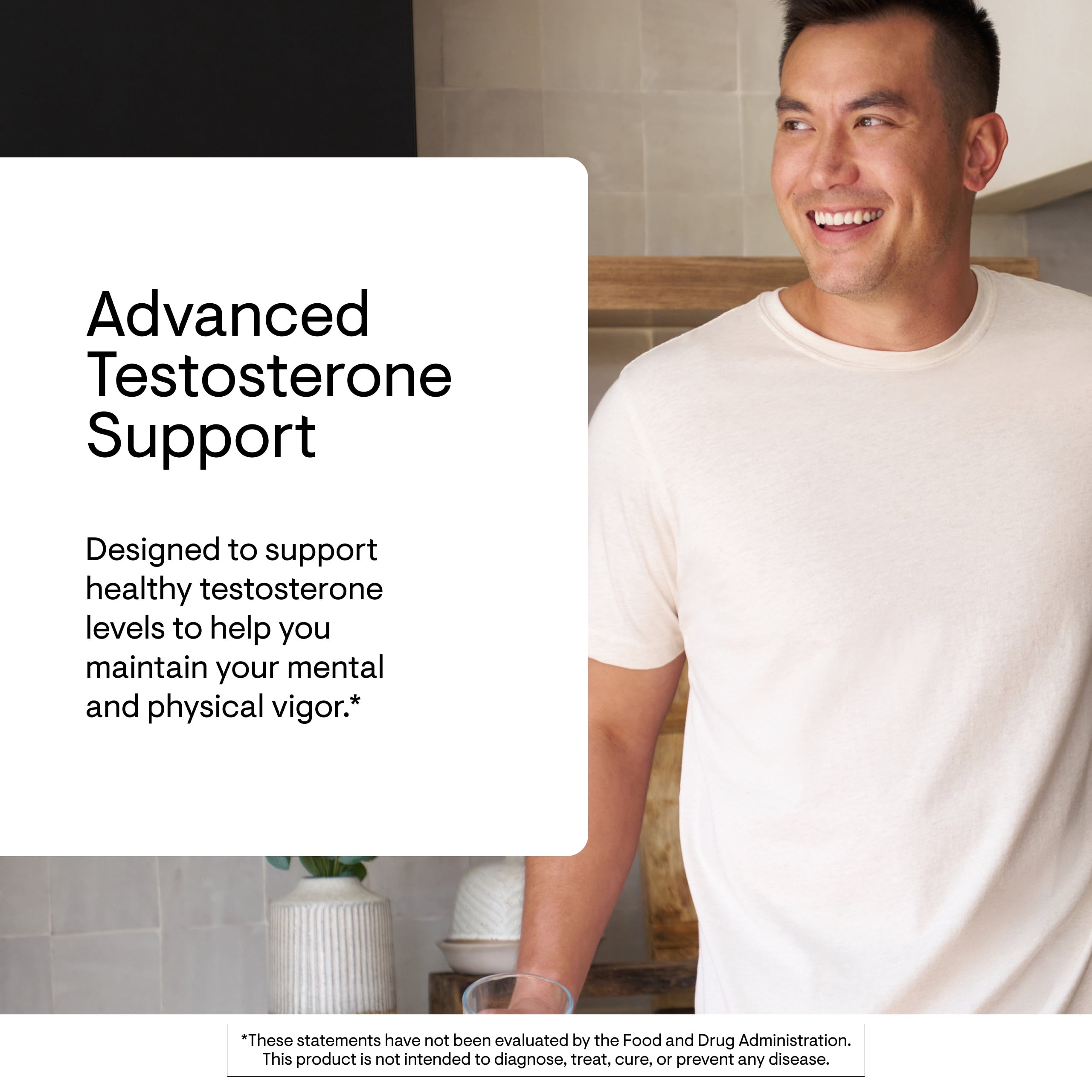 THORNE - Advanced Testosterone Support - Men's Health Supplement* - With Ashwagandha, Shilajit & Zinc - Soy, Gluten & Dairy Free - 60 Capsules