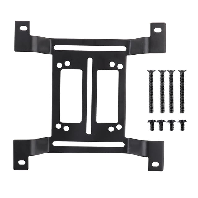 Support Arqué de Refroidissement par Eau, Support de Réservoir de Refroidissement par Eau 12cm pour Ordinateur, Support de Pompe de Refroidissement par Eau sur Mesure
