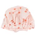thumbnail image 4 of Bearachild Gorros de baño para ducha Estampado de flores Impermeable Reutilizable Elástico Colorido Universal Largo Sombrero corto Baño Estampado de Juegos de accesorios de baño punto rojo Bearachild HA062078-04B, 4 of 6
