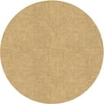 thumbnail image 1 of Ahgly Company Indoor Round Patterned Yellow Orange Area Rugs, 5' Round, 1 of 6