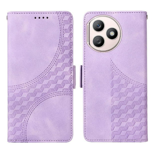 Funda GANGXUN para Honor 90 Lite con diseño acolchado elegante, cuero PU, protección total y ajuste preciso