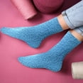 thumbnail image 5 of Yacht & Smith Women 12 Pairs Fuzzy Socks Crew Socks, Warm Butter Soft, 5 of 7