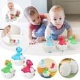 thumbnail image 2 of EQWLJWE Toys Children's Cute Dinosaur Rocking Magnetic Suction Electric Toy Rocking Walking Educational Toy, 2 of 2