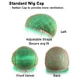 thumbnail image 2 of HPO | Womens Cowgirl Yarn-Braided Wig with Hat | Red Color Cosplay TV/Movie Wigs, 2 of 9