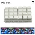 thumbnail image 1 of Black shaft 24-key Keypad Mechanical Keyboard Custom Shortcut Programmable Fr G3 J2D6, 1 of 9