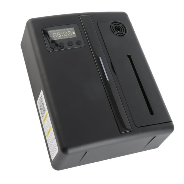 M Buder Máquina de Aromaterapia Bluetooth Difusor Automático de Aceites Esenciales Comercial 200ml Negro (Enchufe US)