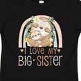thumbnail image 4 of Inktastic Little Sister I Love My Big Sister Boys or Girls Toddler T-Shirt, 4 of 5
