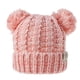 thumbnail image 1 of Guardurnaity Gorro de frita giro esponjoso pompones bolas tocado gran elasticidad gorras hermoso regalo para niños piel en polvo blanco Type3 NO3, 1 of 6