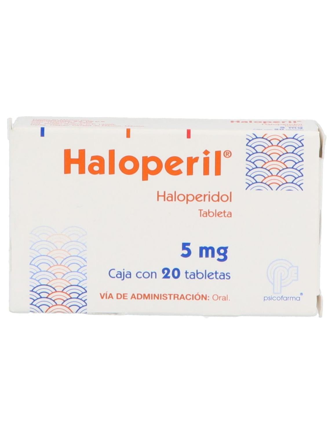 Haloperil 5 mg tabletas 20 pzas | Walmart en línea
