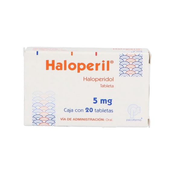 Haloperil 5 mg tabletas 20 pzas