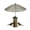 B, variant on Bird Feeder Rain Guard Clear Plastic Dome Cover, Universal Weather Shield and Squirrel Baffle for Tube Tray and Hopper Feeders, Protects Seed from Rain and Snow