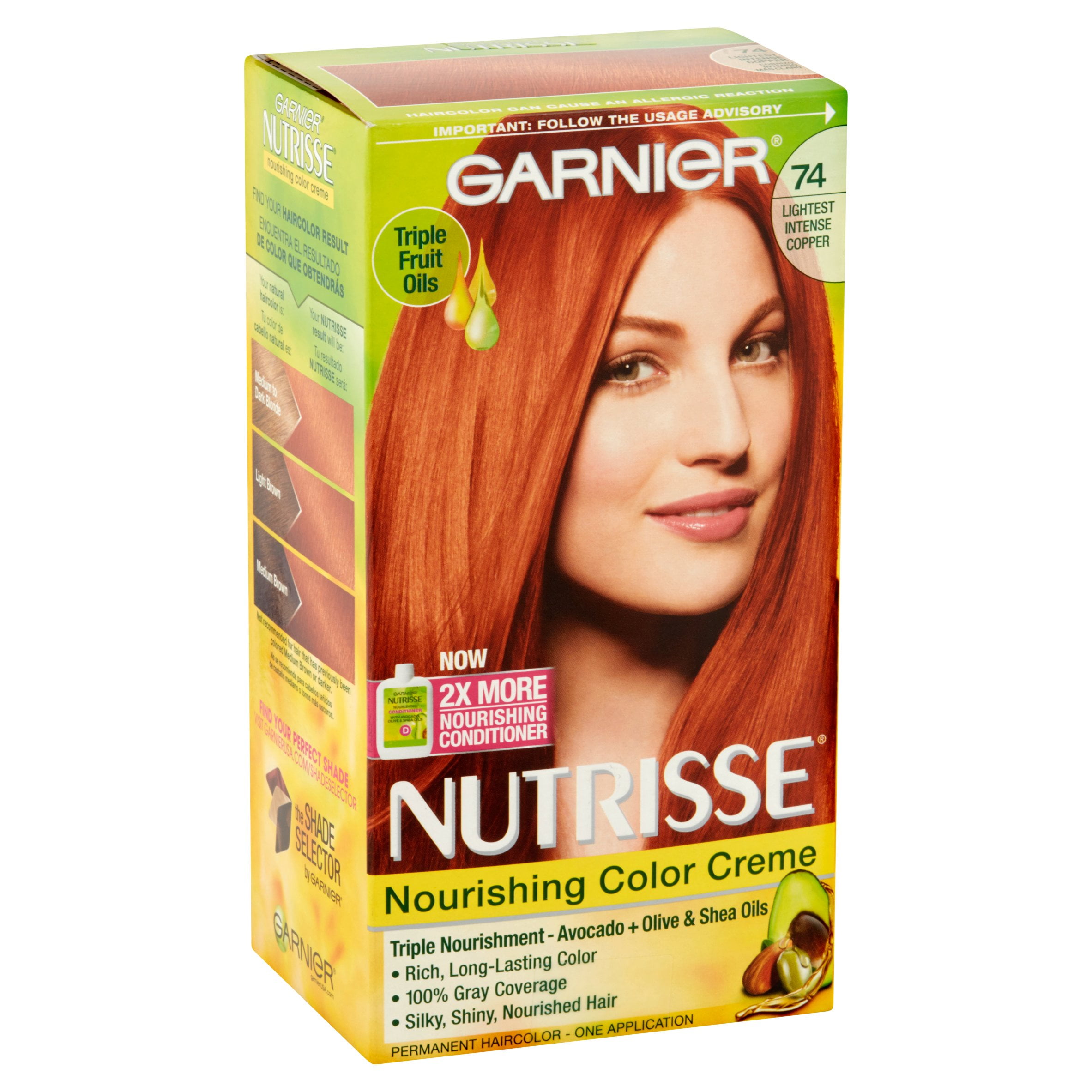 Garnier Nutrisse Nourishing Color Creme 74 Lightest Intense