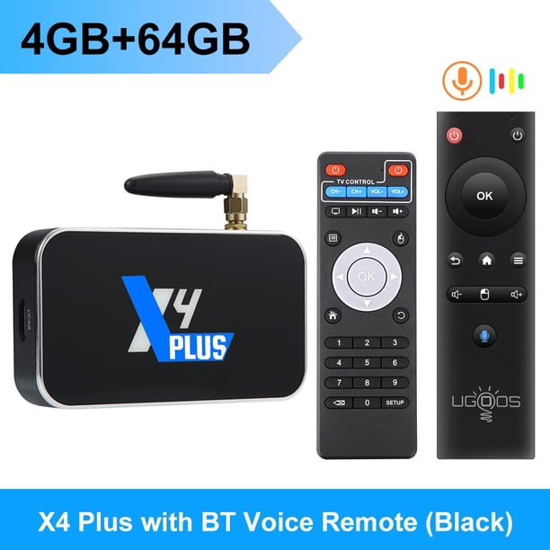 Ugoos X4Q Pro TV BOX Android 11 Smart TV Box S905X4 DDR4 4GB 32GB Wifi 1000M X4 Cube X4 Pro S905X3 Android 9.0 TVBOX Set top box Tan Jianjun unisex