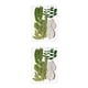 thumbnail image 3 of Cateissary Hojas secas naturales Artesanías en relieve artísticas Hojas prensadas Colgante verde seco Decoración Regalos decorativos para el hoja verde 6 2Conjunto, 3 of 6