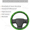 thumbnail image 4 of Lucky Clover St. Patrick's Steering Wheel Covers Anti Slip Elasticity Car Accessories Steering Wheel Protector Universal 15h, 4 of 4
