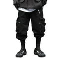 thumbnail image 2 of Niepce Inc Streetwear Men Cargo Pockets Jogger Fashion Harem Pants, 2 of 10