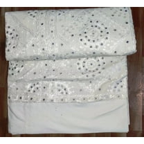 ShreeBedding Decor Art Deco Amber Fort Palace Cotton With Silk Bedspreads, King