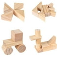 thumbnail image 5 of Loespoir 100 Pcs Of Wooden Blocks For Child, Education Interactive Puzzle Toys, Wooden Block Set, Educational Stacking Blocks, Early Childhood Development Toy, 5 of 8