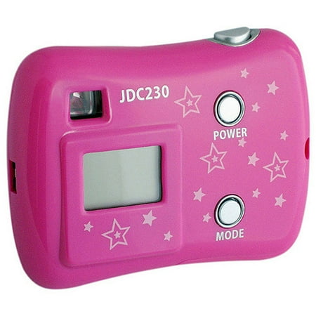 Jazz JDC-230 0.3 Megapixel Compact Camera, Pink