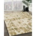 thumbnail image 2 of Ahgly Company Indoor Rectangle Abstract Metallic Gold Abstract Area Rugs, 2' x 3', 2 of 6