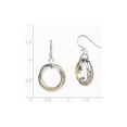 thumbnail image 2 of White Sterling Silver Earring Drop & Dangle Women'S 29 mm 11, 2 of 2