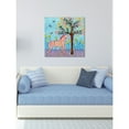 thumbnail image 5 of Marmont Hill "Jungle Zebra" by Sascalia Painting Print on Wrapped Canvas, 5 of 5