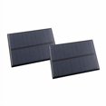 thumbnail image 2 of Treedix 2pcs 5V 250mA Polysilicon Solar Panel Glue Solar Cell Battery Charger DIY Solar Product Mini Small Solar Panel Module Kit Polycrystalline Silicon Encapsulated in Waterproof Resin (250mA), 2 of 4