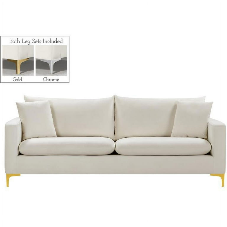 Meridian naomi velvet sofa outlet