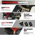 thumbnail image 5 of YIYIBYUS 2 Stroke 32.7cc Gas T Post Driver Gasoline Pile Driver Farm Fence Post Driver Push Pile Kit Garden Farm Piling Driver, 5 of 10