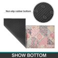 thumbnail image 6 of Pioneer Flower Floral Print Pattern Kitchen Rugs Sets Of 2, Anti Fatigue Non Slip Washable Floor Mats for Kitchen Sink Laundry, 17X30 Inch + 17X47 Inch, 6 of 6