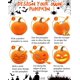 thumbnail image 4 of Kit para tallar calabazas de Halloween, herramientas de acero inoxidable profesionales y resistentes, juego para tallar calabazas con 12 plantillas de calabaza, estuche de transporte (7 piezas), 4 of 5