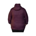 thumbnail image 2 of Snow Country Outerwear Plus Extended Size Packable Down Jacket Hooded Coat 1X-6X, 2 of 3