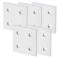 thumbnail image 1 of Placa de Conexión Vertical de 4 Orificios Tablero de Perfil de Aluminio Duradero 5 Piezas para conexión de extensión Color Lineal Pletado, 1 of 7