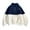 Blue, variant on Womens Teddy Fleece Sweatshirt Stand Collar Front Pocket Fall Winter Loungewear Crop Sherpa Pullover