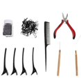 thumbnail image 1 of 1 Set Hair Extension Tools Kit Hair Extensions Beads Hair Threader Tool Crochet Hook, 1 of 3