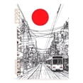 thumbnail image 7 of FORMRS 1-Subject Spiral Notebook 8" x 5" College Ruled 60 Refillable Sheet, 2 Pack, White Streets, 7 of 7