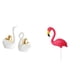 thumbnail image 1 of Figuras De Cisne, Adorno De Mesa, Artesanías, Decoración Para Parejas, Estatuas Para Estantería, Entrada, Estatua De Pájaro, Adorno De Jardín, Accesorios De Jardín De Hadas, Escultura De, 1 of 8